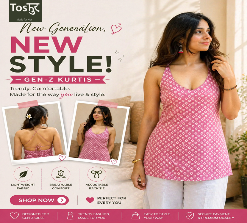 Gen-Z Kurtis – Trendy Ethnic Wear for the New Generation
