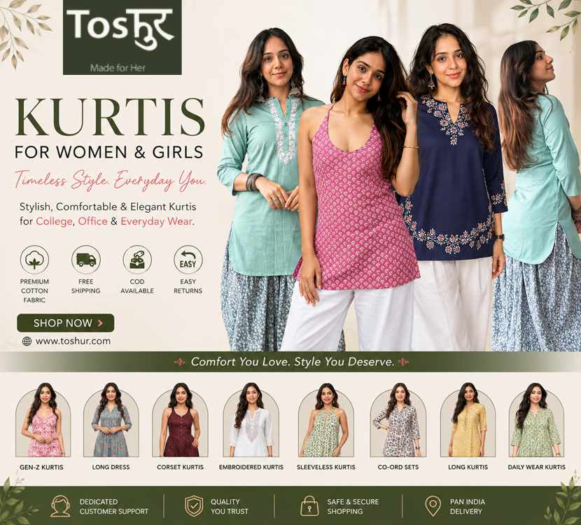 Kurtis for Women & Girls – Timeless Fashion for College, Office & Everyday Style