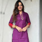 Purple Cotton Tunic
