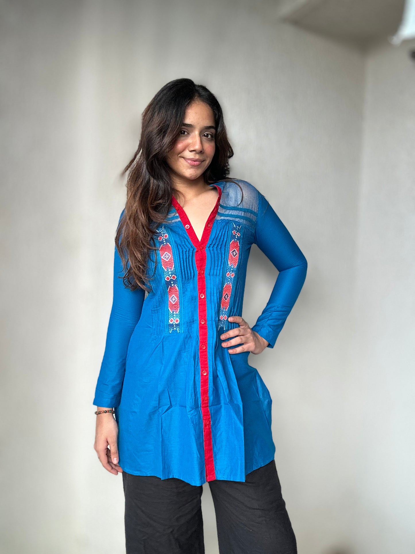 Pure Cotton Full Sleeves Tunic