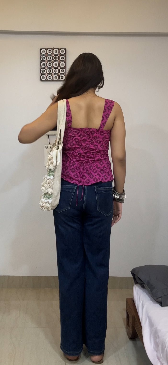 Cotton Kurta Top - Needle Magic