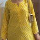 Premium Yellow kurti - Needle Magic