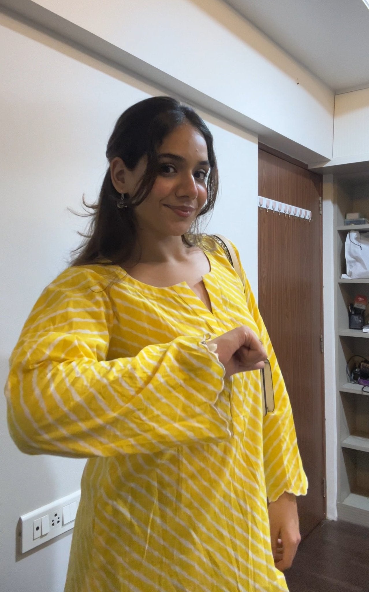 Premium Yellow kurti - Needle Magic